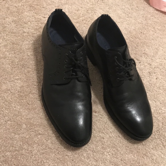 Cole Haan mens shoes 9M black dress shoes main image 14